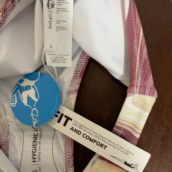 🆕 Cupshe Marble Bikini Bottom - Picture 9 of 17